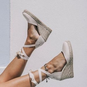 NEVER WORN Soludos classic wedge espadrille